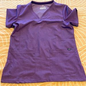 Purple Adar scrub top